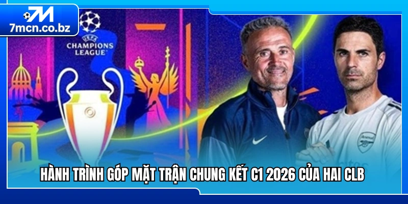 Chung Kết C1 2026 – Đội Nào Sẽ Lên Ngôi Vương Châu Âu? 2 Nhìn lại con đường đến trận đấu cuối cùng của hai đội bóng